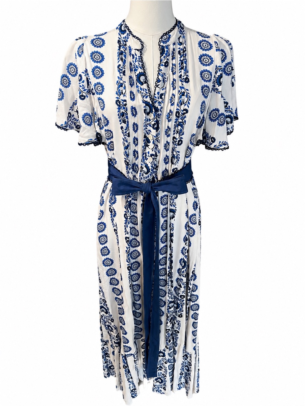 BEYOND by Vera | Leni midi dress in sunrise blue | size M